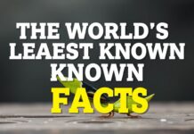 Dünyanın En Çok Bilinmeyen Gerçekleri The World's Least Known Facts