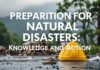 Doğal Afetlere Karşı Hazırlık: Bilgi ve Eylem Preparation for Natural Disasters: Knowledge and Action