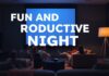 Eğlenceli ve Verimli Gece: Evde Sinema Deneyimi Oluşturun Fun and Productive Night: Create a Cinema Experience at Home