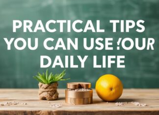 Günlük Hayatta Kullanabileceğiniz Pratik İpuçları Practical Tips You Can Use in Daily Life