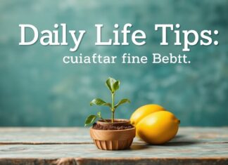 Günlük Yaşamda Kullanışlı İpuçları: Daha İyi Bir Hayat İçin Adımlar Daily Life Tips: Steps for a Better Life