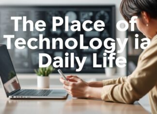 Günlük Yaşamda Teknolojinin Yeri The Place of Technology in Daily Life