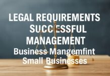 Küçük İşletmeler İçin Yasal Gereksinimler ve Başarılı İşletme Yönetimi Legal Requirements and Successful Business Management for Small Businesses