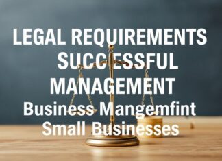 Küçük İşletmeler İçin Yasal Gereksinimler ve Başarılı İşletme Yönetimi Legal Requirements and Successful Business Management for Small Businesses