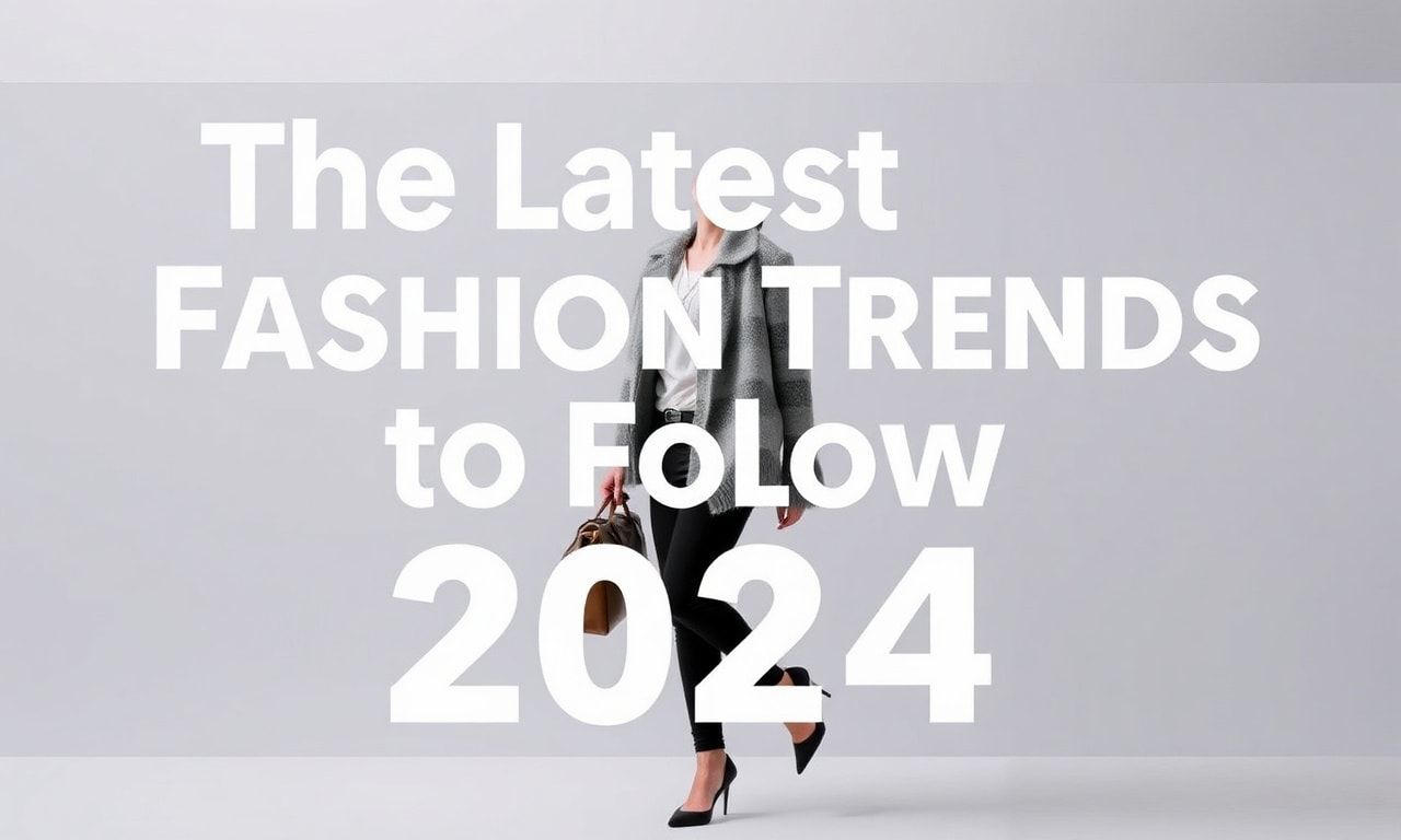 2024'te Takip Edilmesi Gereken En Güncel Moda Trendleri