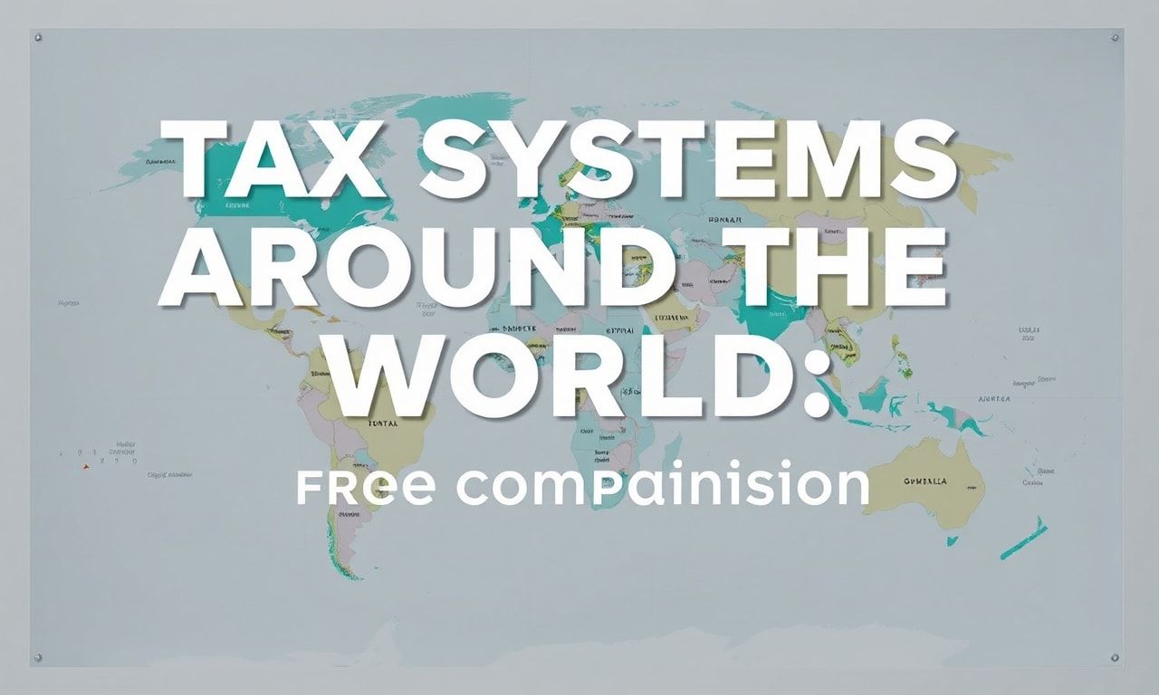 Dünya Genelinde Vergi Sistemleri: Bir Karşılaştırma