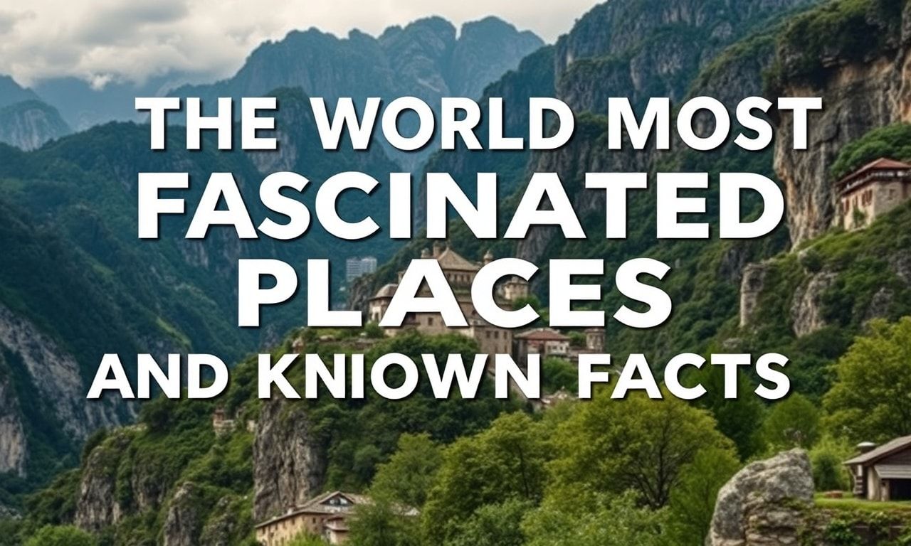 Dünyanın En İlginç Yerleri ve Bilinmeyen Gerçekleri
