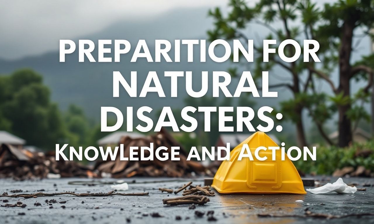 Doğal Afetlere Karşı Hazırlık: Bilgi ve Eylem