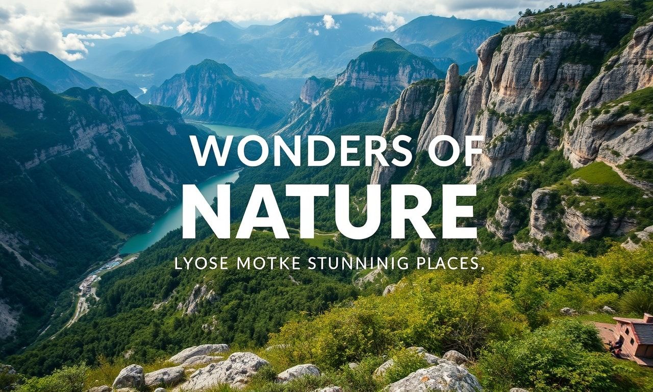 Doğanın Harikaları: Dünya'nın En Göz Alıcı Yerleri