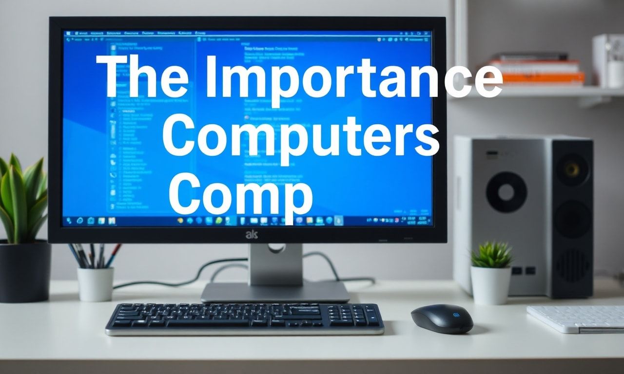 Günlük Hayatımızda Bilgisayarların Önemi