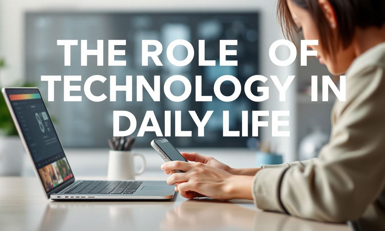 Günlük Yaşamda Teknolojinin Rolü