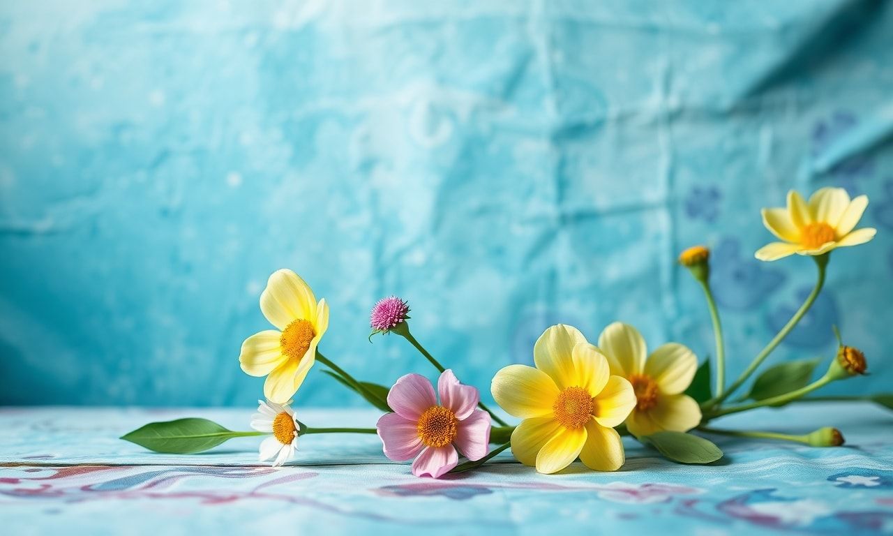 Küçük Küçük Aşklara Bahar: Kumaş Boyasıyla Yaratılan Sanatsal Dünyalar