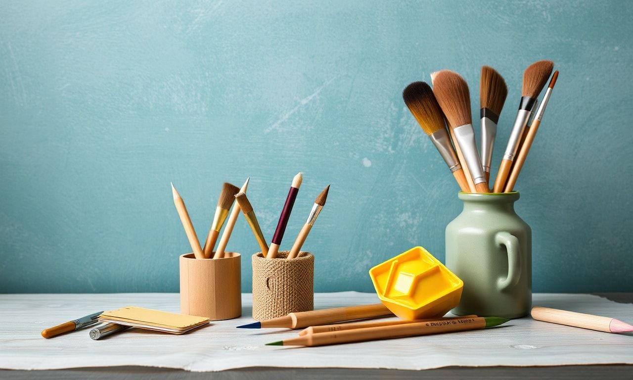 Yeni Başlayanlar İçin Sanat Malzemeleri Rehberi