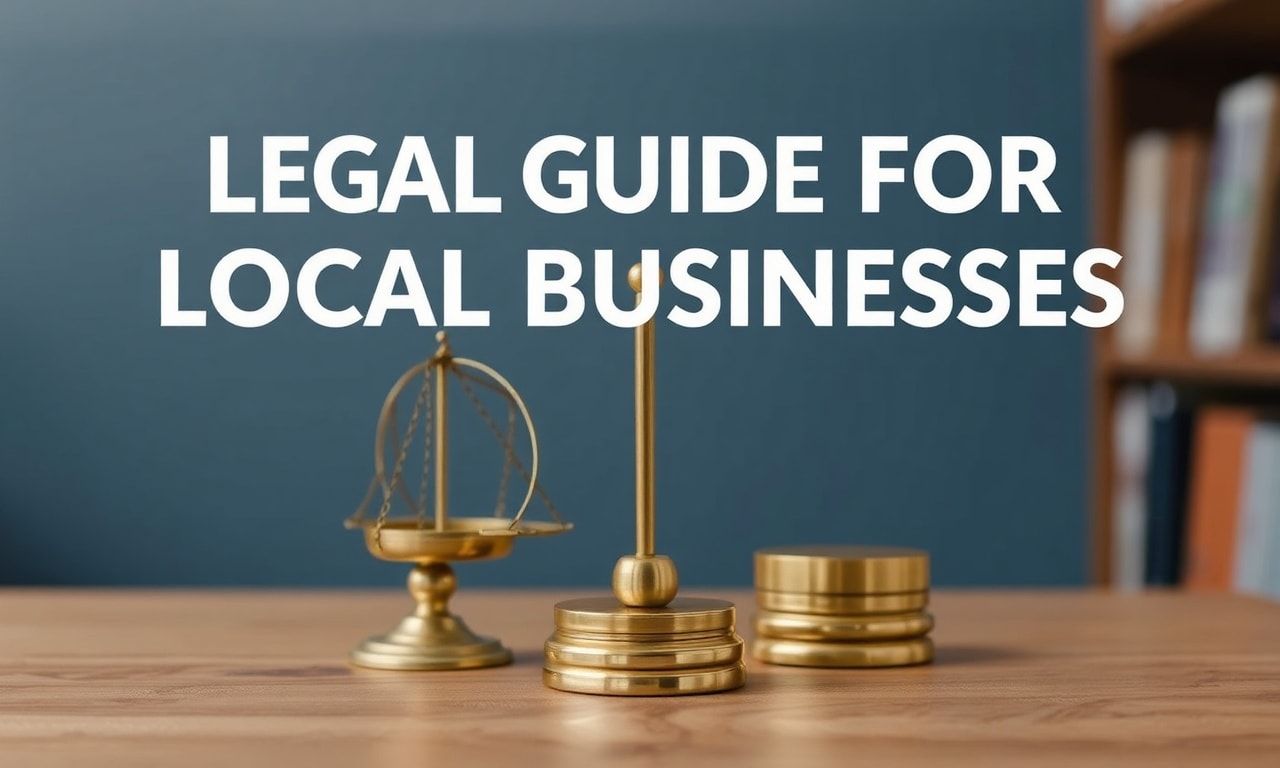 Yerel İşletmeler İçin Hukuki Rehber: Adımlar ve Stratejiler